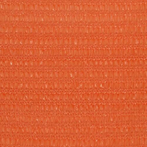 Solsejl 3x4 m 160 g/m² HDPE orange
