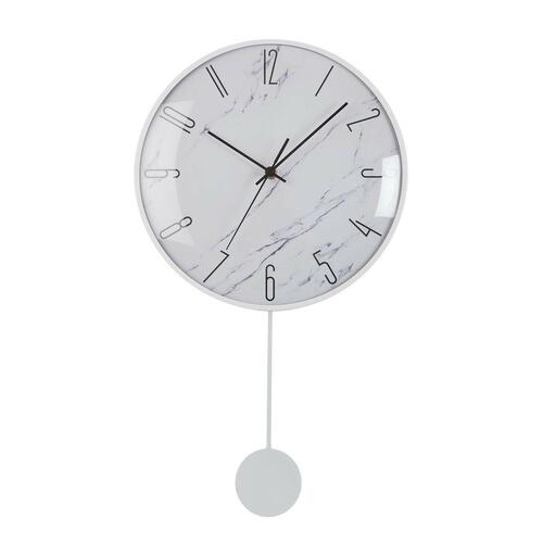 Vægur Versa Fysisk pendul Metal Krystal Træ MDF 4,5 x 56 x 29 cm