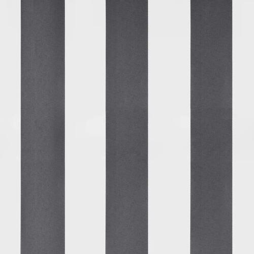 Markise 450x300 cm automatisk betjening antracitgrå og hvid