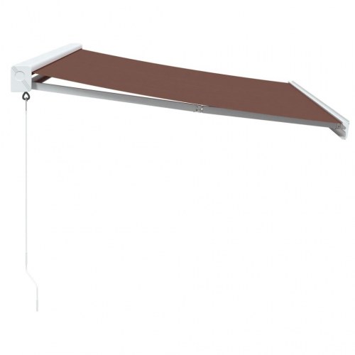 Markise 300 × 250 cm - manuel betjening, brun