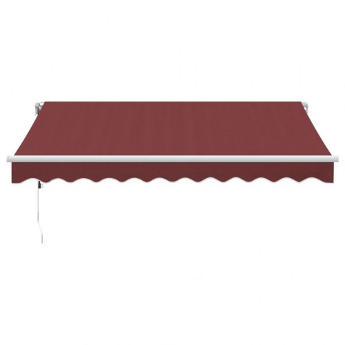 Elektrisk markise 3 x 2,5 m - bordeaux