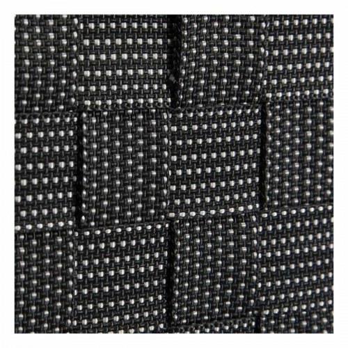 Versa kasse med rum i tekstil 27 × 10 × 32 cm - grå