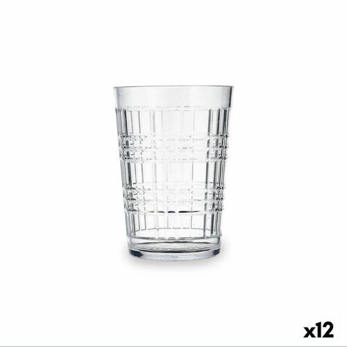 Glas Quid Viba Gennemsigtig Plastik 450 ml (12 enheder) (Pack 12x)