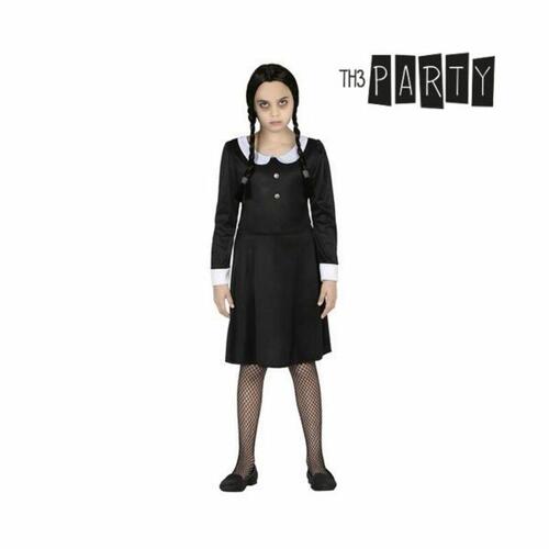 Kostume til børn Th3 Party Wednesday Sort 7-9 år