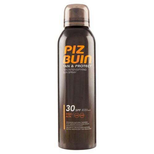 Krop solcreme spray Piz Buin Tan & Protect Spf 30 150 ml