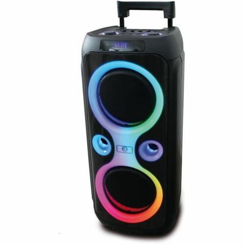 Transportable Bluetooth-højttalere R-music Roller Box Sort