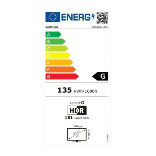 Smart TV Samsung UE65AU7105K 65" LED 4K Ultra HD