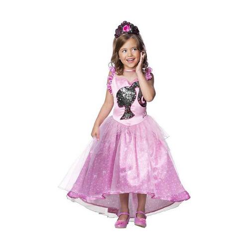 Kostume til børn Rubies Barbie Prinsesse 8-10 år