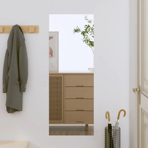 Vægspejl 30×80 cm - rektangulært glas spejl