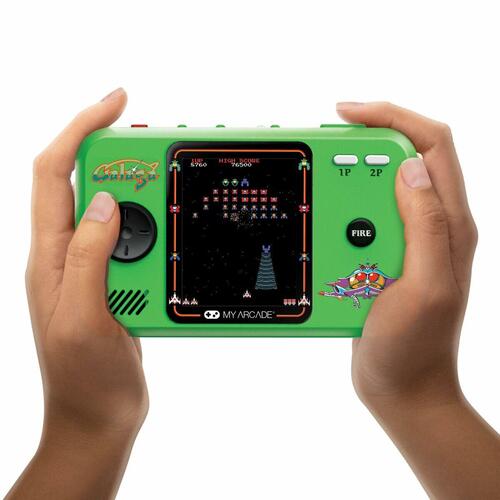 Transportabel Controller My Arcade Pocket Player PRO - Galaga Retro Games Grøn