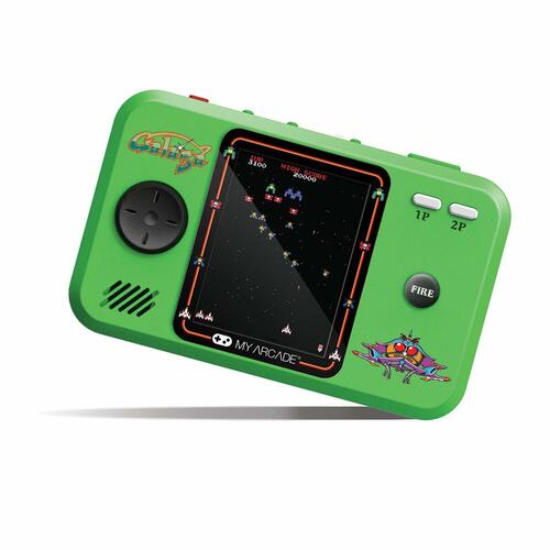 Transportabel Controller My Arcade Pocket Player PRO - Galaga Retro Games Grøn