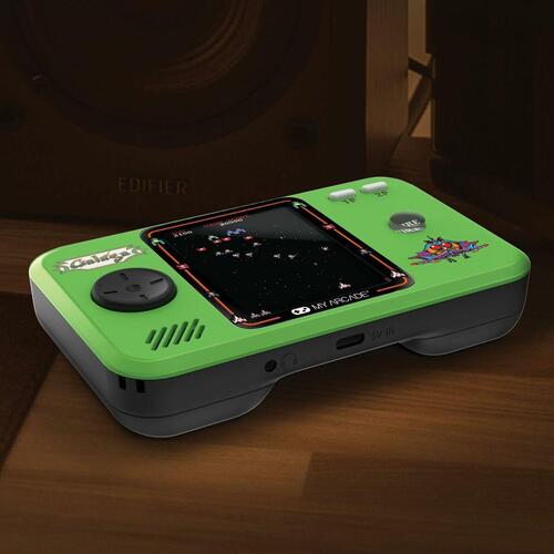 Transportabel Controller My Arcade Pocket Player PRO - Galaga Retro Games Grøn