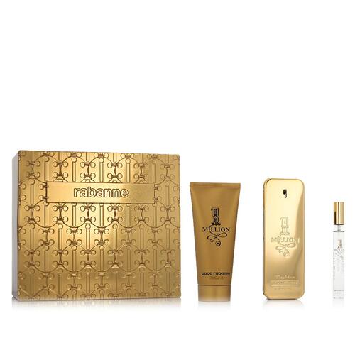 Parfume sæt til mænd Paco Rabanne 1 Million EDT 3 Dele