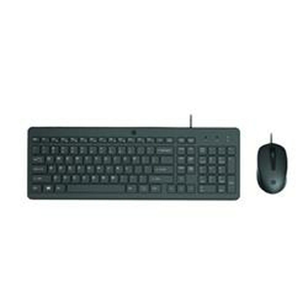 Tastatur Og Mus Hp 240j7aa Sort