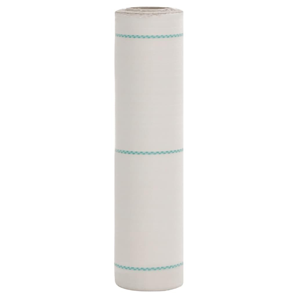 Ukrudtsdug 0,5×10 m PP hvid