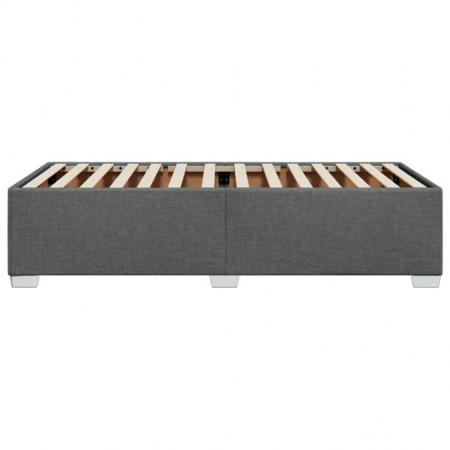 Sengeramme i stof 80 x 200 cm - mørkegrå