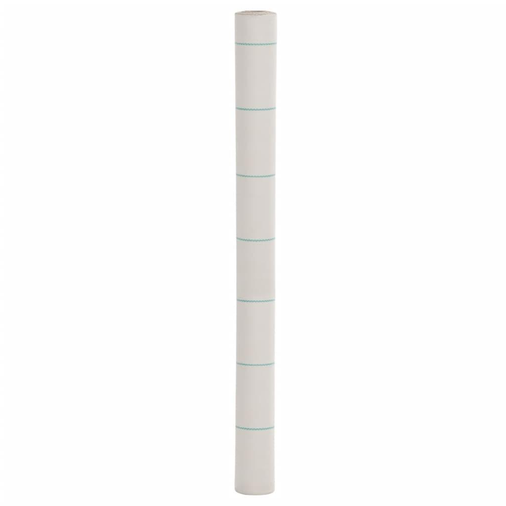 Ukrudtsdug 1,5×25 m PP hvid