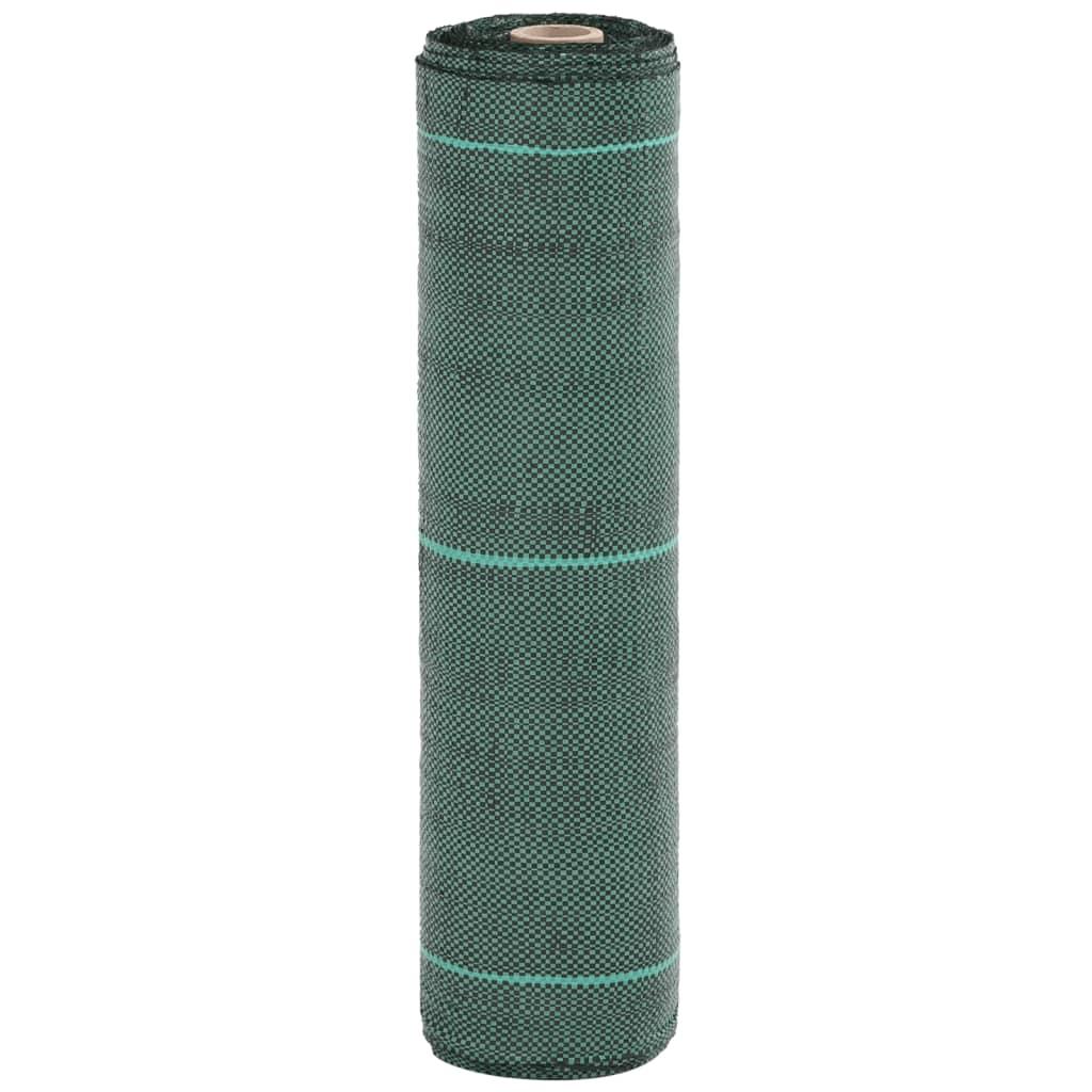 Ukrudtsdug 0,5×50 m PP grøn