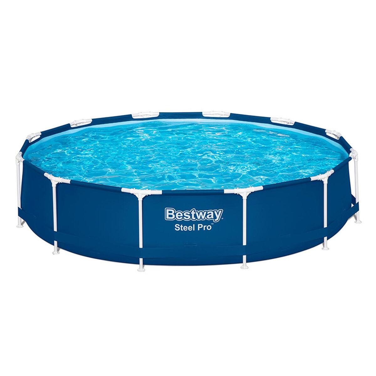 Pool Aftageligt Bestway 366 x 76 cm 366 x 366 x 76 cm billede