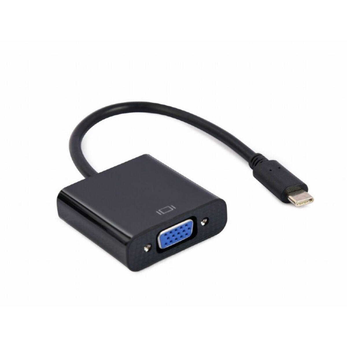 Usb C Til Vga Adapter Gembird A Cm Vgaf 01
