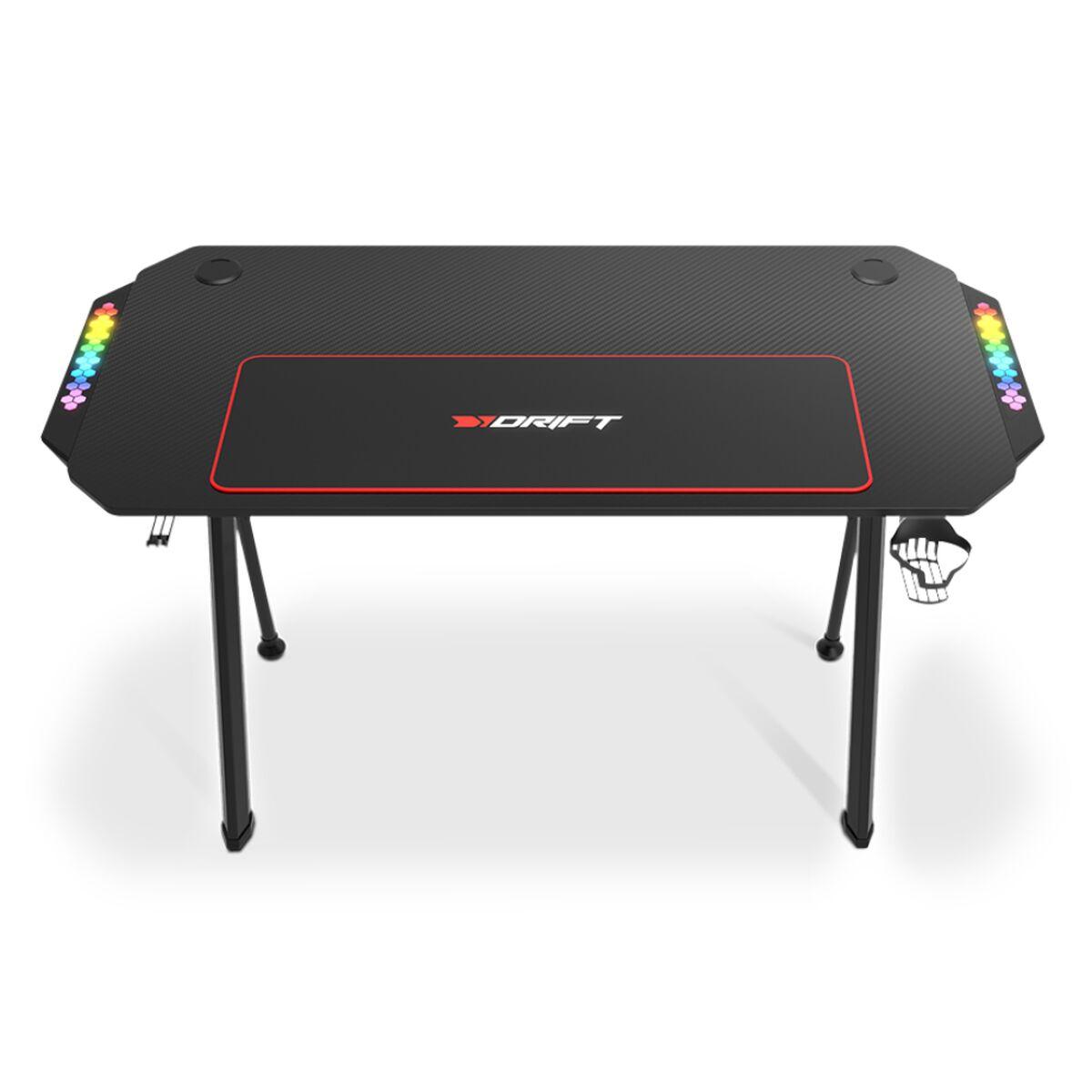 Skrivebord Gaming Drift Drdz175rgb Sort 120