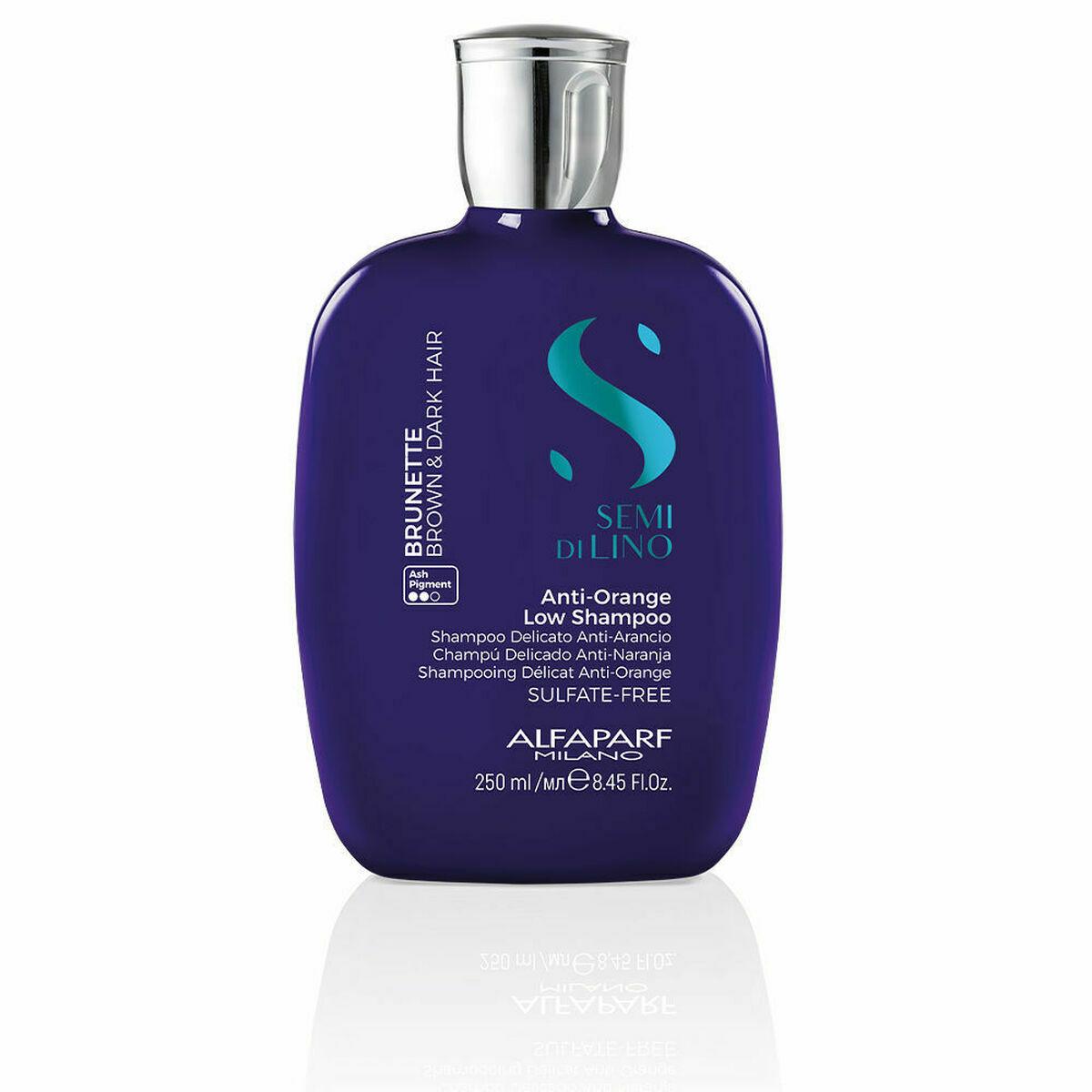 Shampoo Der Neutraliserer Farven Alfaparf Milano Semi Lino Brunette Mørk Hår