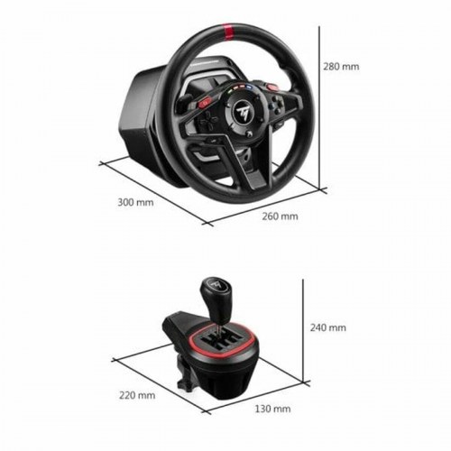 Racing rat & gearshift til PC/Xbox - Thrustmaster (sort/grå)