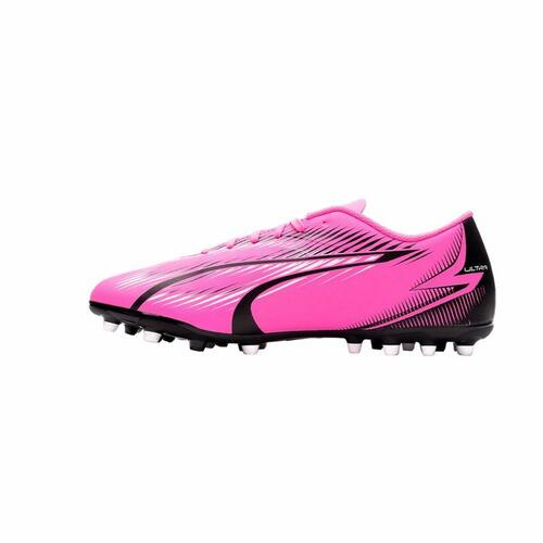 Multi-pigge fodboldstøvler til voksne Puma Ultra Play MG Hvid Mørk pink 42
