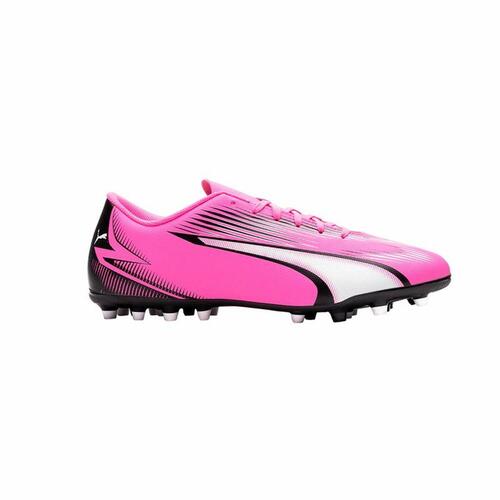 Multi-pigge fodboldstøvler til voksne Puma Ultra Play MG Hvid Mørk pink 42