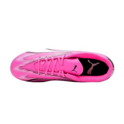 Multi-pigge fodboldstøvler til voksne Puma Ultra Play MG Hvid Mørk pink 42