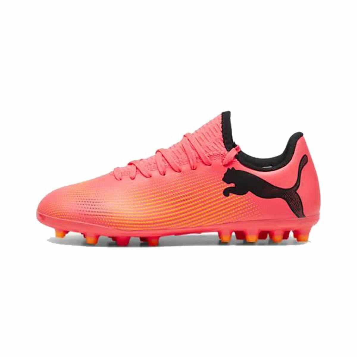 Multi Pigge Fodboldstøvler Til Børn Puma Future Play Orange Mørk Orange