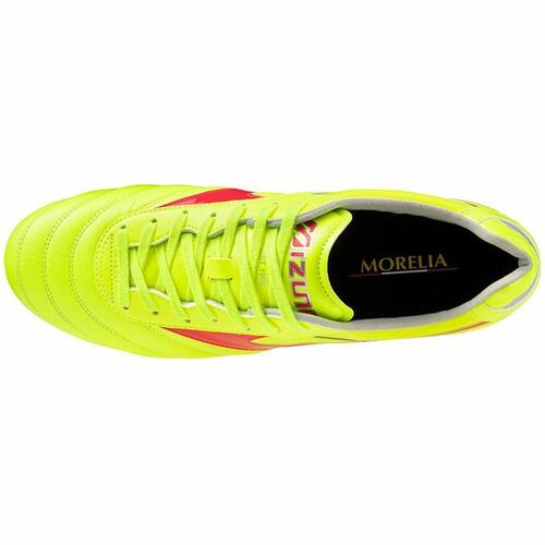 Voksen fodboldstøvler Mizuno Morelia II Elite Gul 44