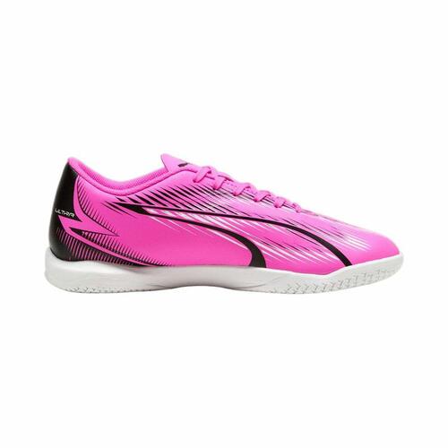 Indendørs fodboldstøvler til voksne Puma Ultra Play Hvid Mørk pink Unisex 42.5