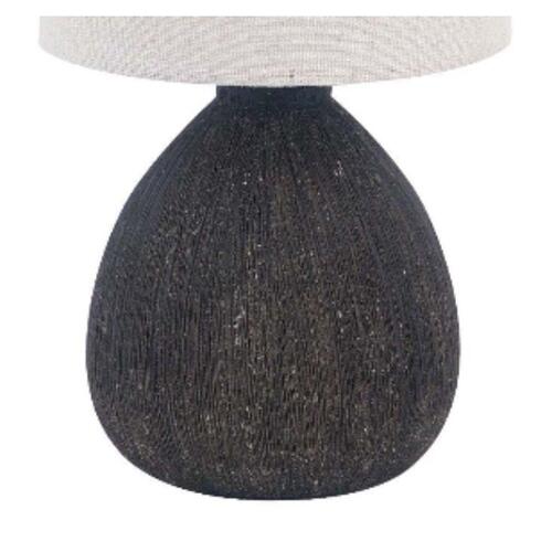 Bordlampe Versa Sort Plastik (OUTLET A)