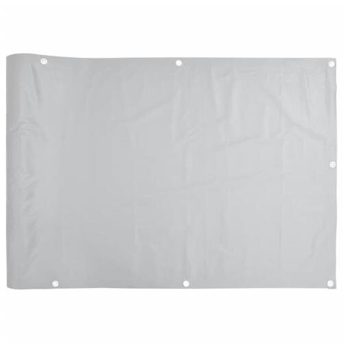 Altanafskærmning 800x120 cm PVC grå