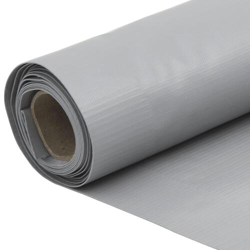 Altanafskærmning 800x120 cm PVC grå