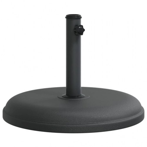 Parasolfod rund 15 kg - til Ø32/35/38 mm stænger, sort