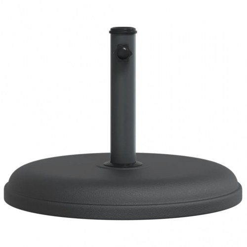 Parasolfod rund 15 kg - til Ø32/35/38 mm stænger, sort