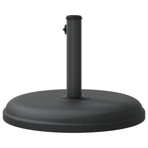 Parasolfod rund 15 kg - til Ø32/35/38 mm stænger, sort