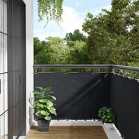Haveafskærmning 300x90 cm PVC antracitgrå