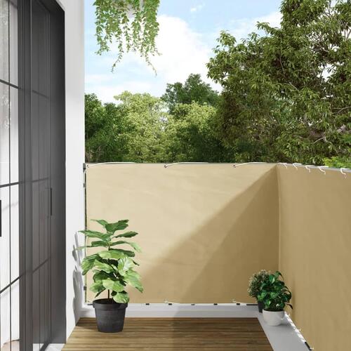 Altanafskærmning 800x120 cm PVC cremefarvet