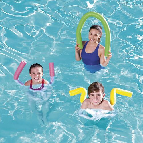 Skumstang til pool 122 x 6,5 cm Multifarvet