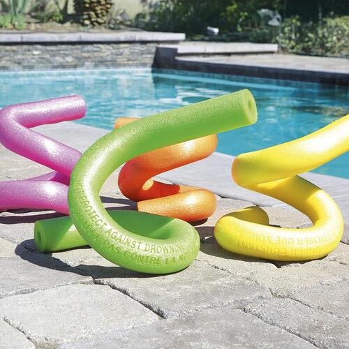 Skumstang til pool 122 x 6,5 cm Multifarvet