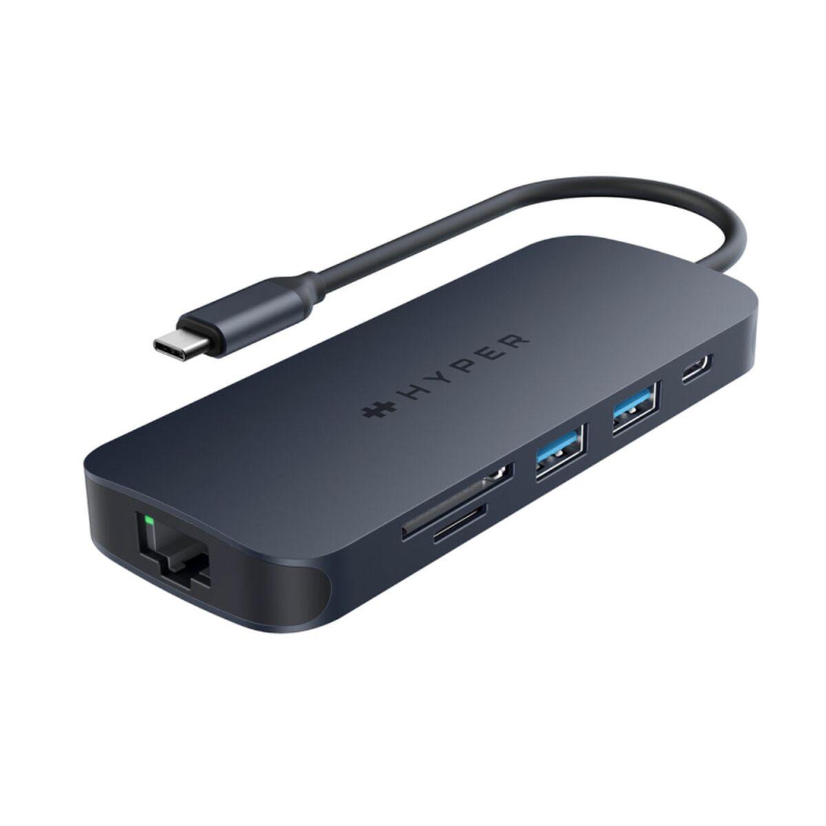 Usb C Hub Targus Hd4004gl Blå