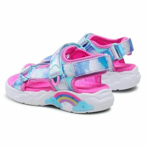 Sandaler til børn Skechers Rainbow Racer Pink 34