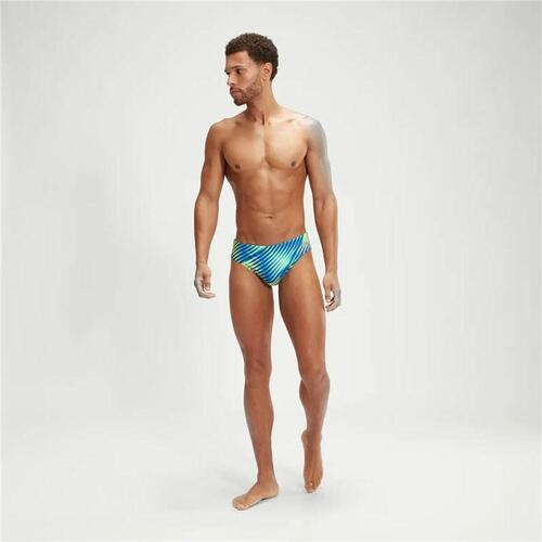 Underbukser til mænd Speedo Allover Digital Sort 34