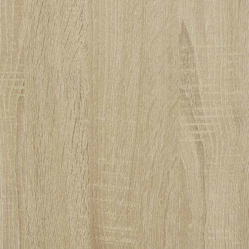 Skab 70x42,5x185 cm konstrueret træ sonoma-eg