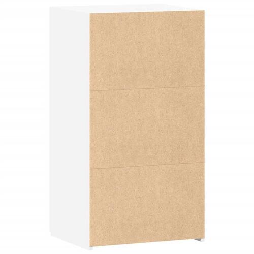 Skab 50x42,5x93 cm konstrueret træ hvid