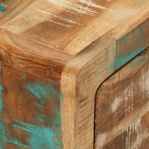 Sofabord 89x55x29 cm massivt genbrugstræ