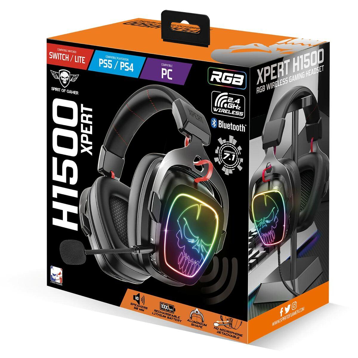 Gaming Headset Med Mikrofon Spirit Of Gamer Mic Xh1500